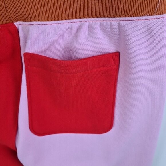 Champion Women Reverse Weave Joggers Fleece Pink Red - Picture 8 of 8